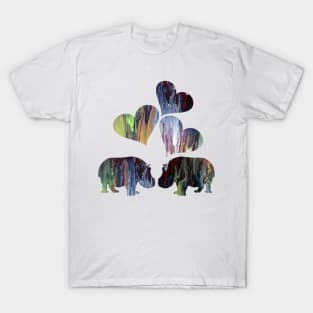 Hippo art T-Shirt